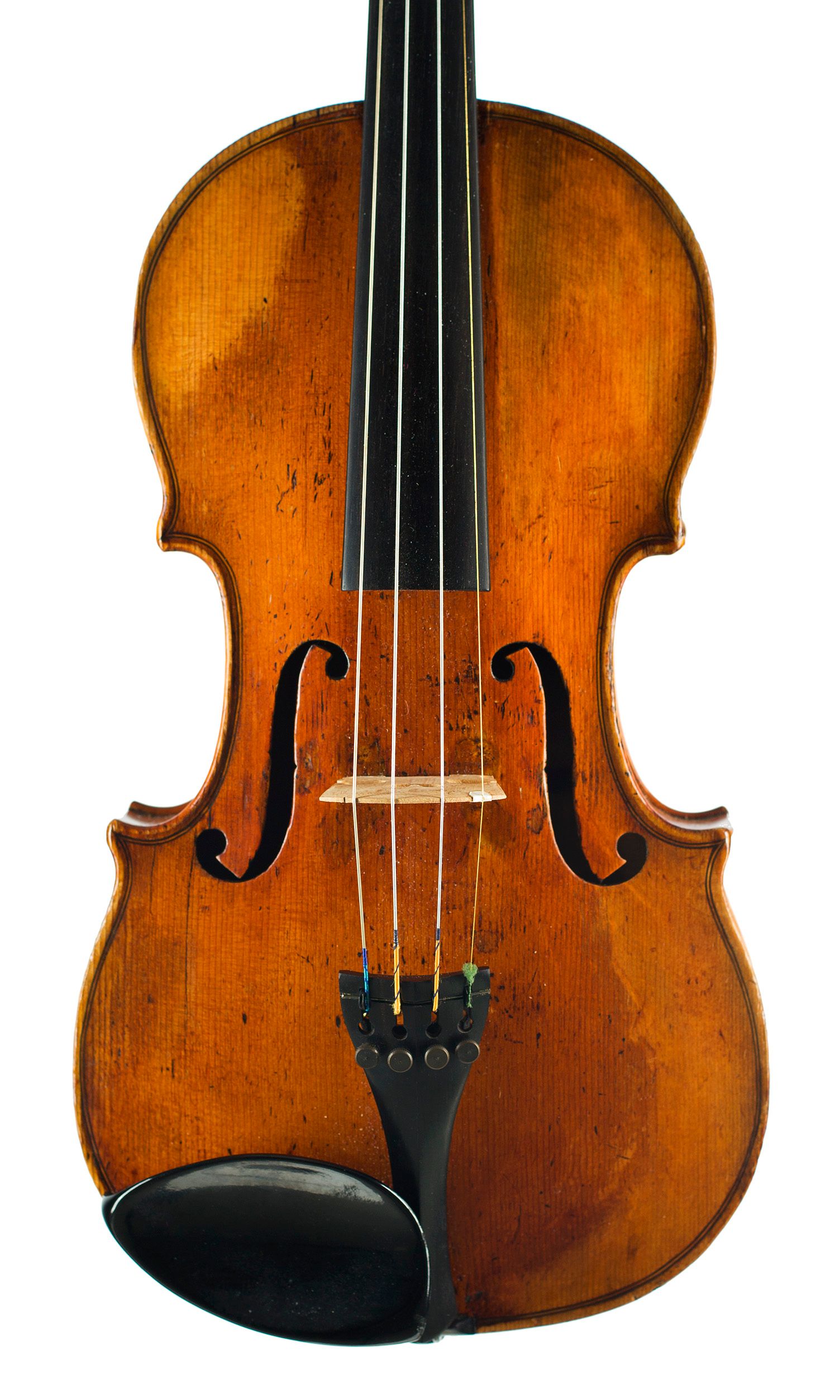Violin by Francois Barbe, Mirecourt, 19th Century — front