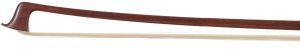 A silver-mounted violin bow by Edwin August Prager, Markneukirchen — head and frog