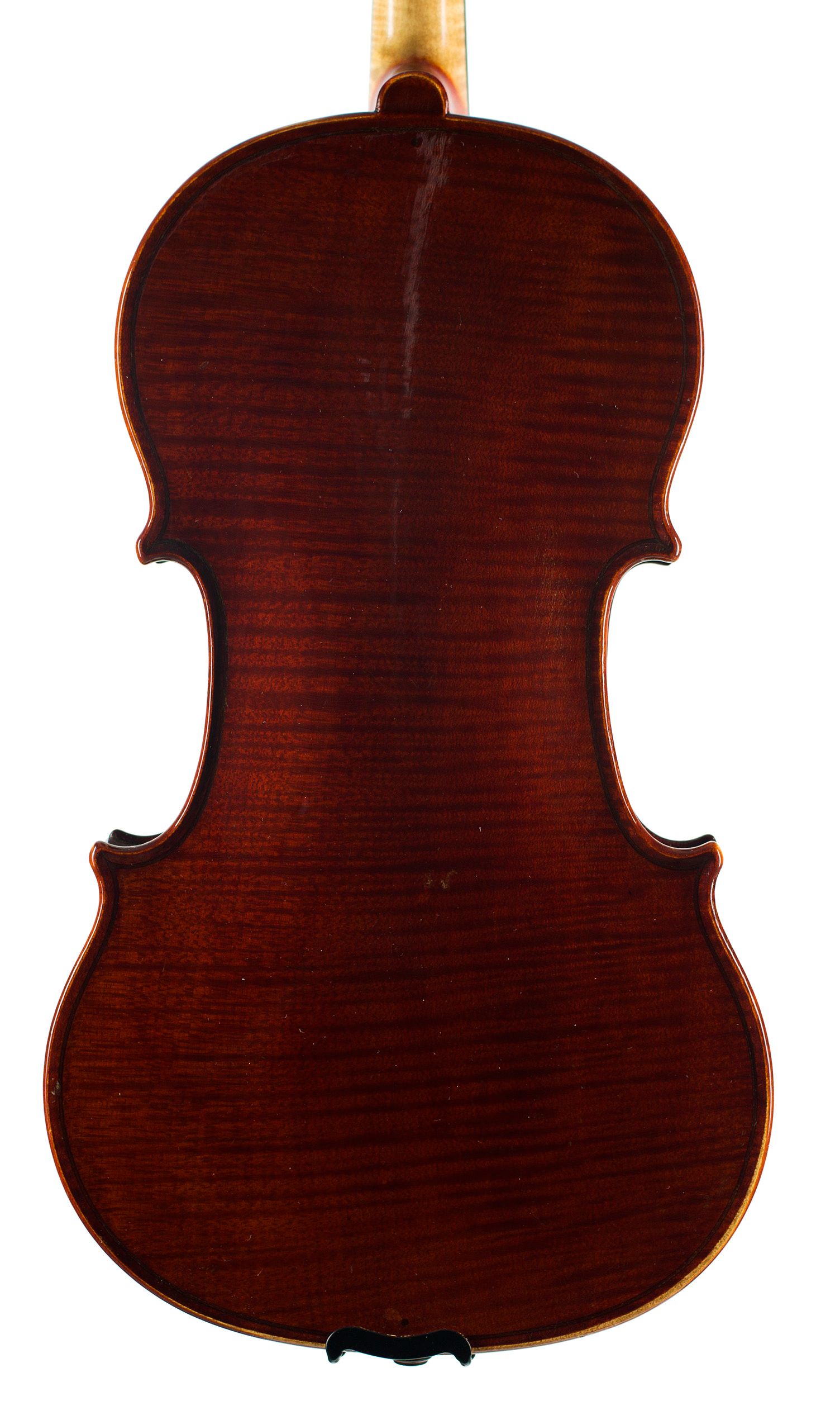 Violin, Workshop of Didier Nicolas Aine, Mirecourt, 19th Century — back