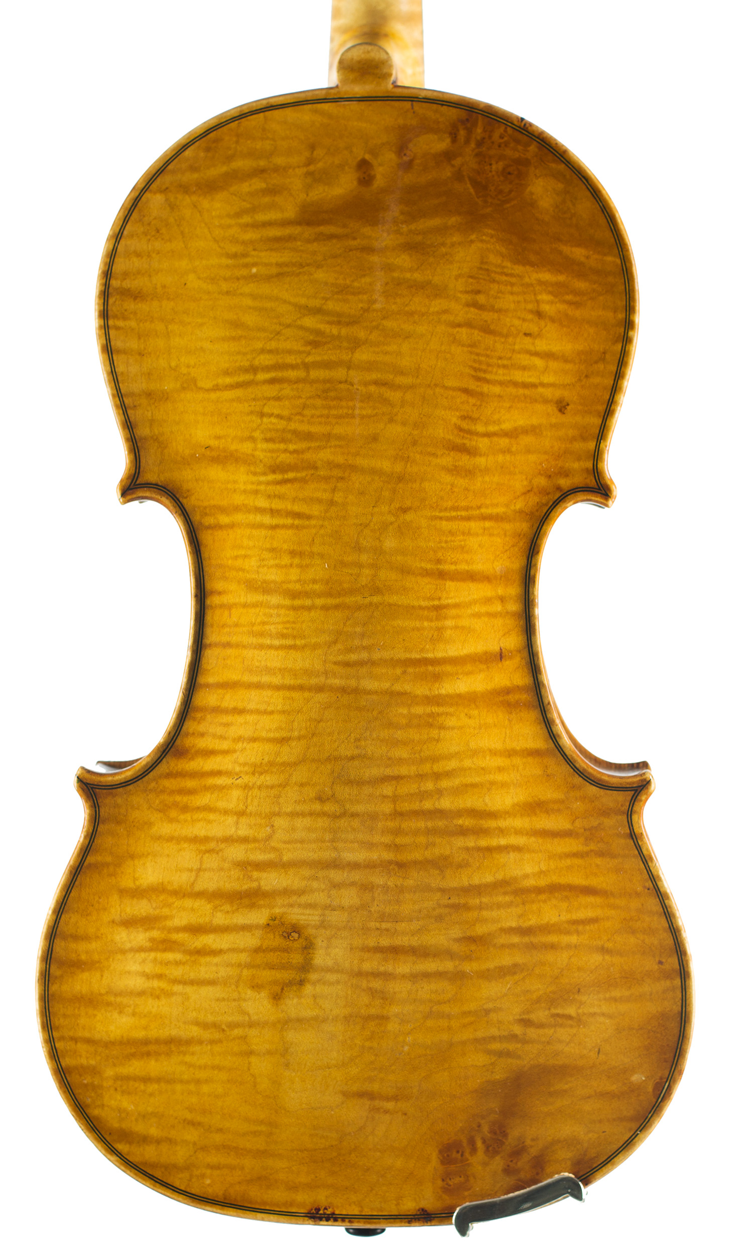 A violin by J. W. Dooley, Glasgow, 1928 — back