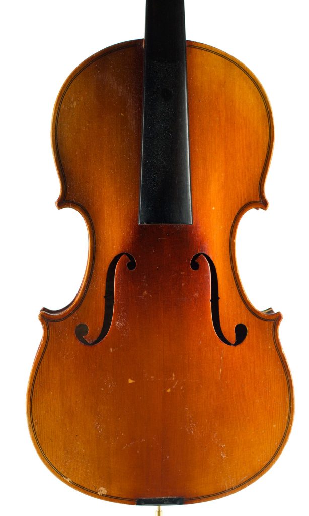 Violin, Workshop of Jerome Thibouville-Lamy, Mirecourt, circa 1920 — front