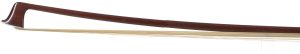 A silver-mounted violin bow by August Nurnberger, Markneukirchen — head and frog