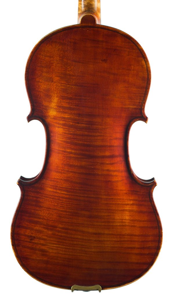 Violin by Hugh Cooper, Glasgow, 1911 — back