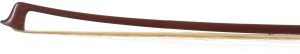A silver-mounted viola bow by Louis Morizot, Mirecourt — head and frog