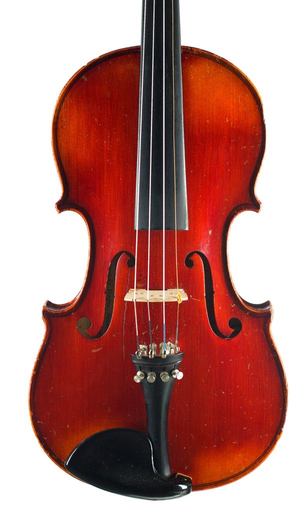 Violin, Workshop of Marc Laberte, Mirecourt, circa 1920 — front