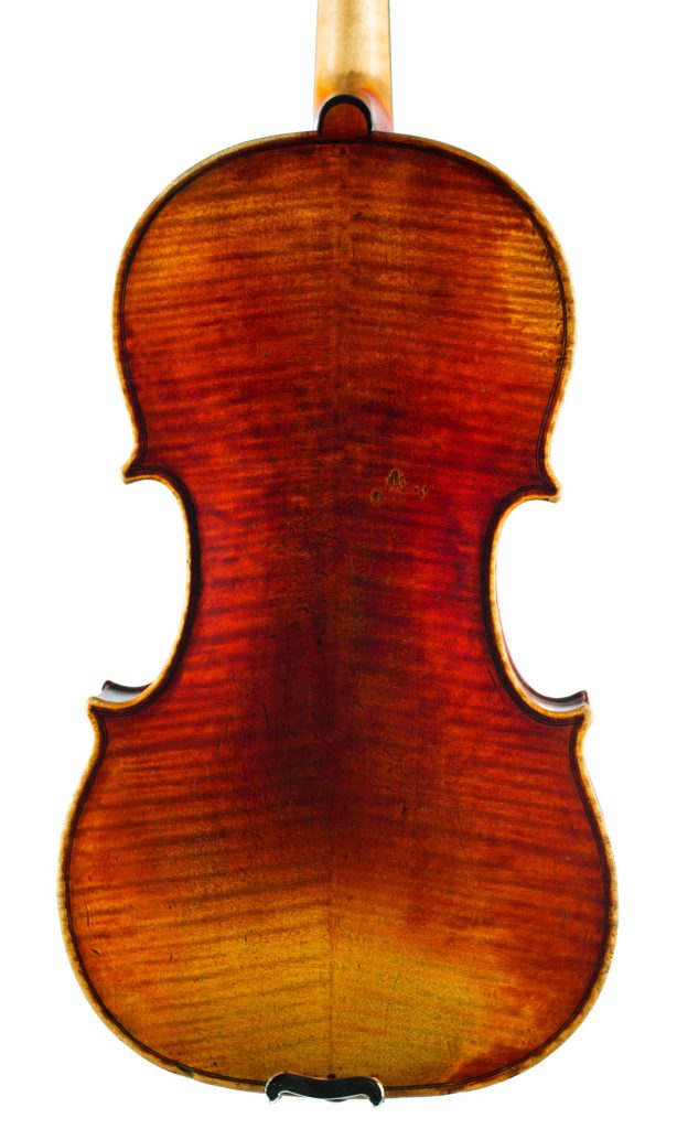 Violin by Szepessy Bela, London, 1914 — back