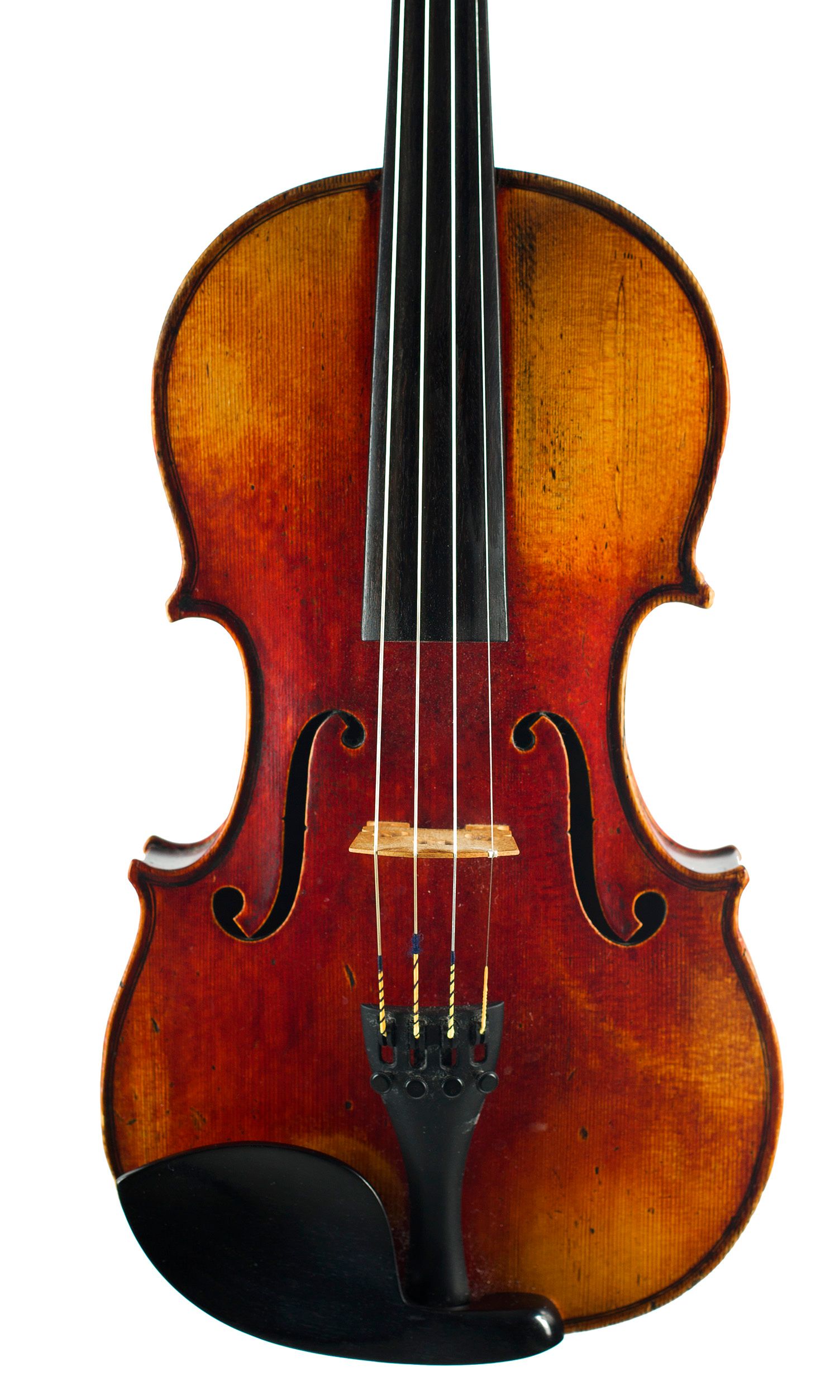Violin by Szepessy Bela, London, 1914 — front