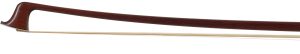 A silver-mounted violin bow by Hermann Wilhelm Prell — head and frog