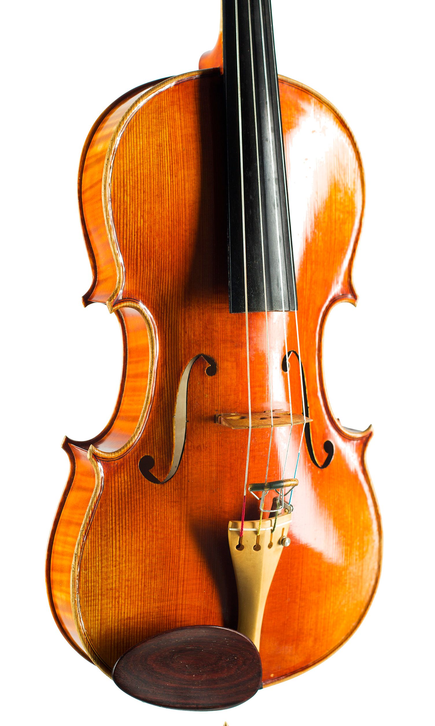 Viola by William Piper, Birmingham, 1982 — angled view, 30°