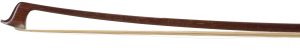 A silver-mounted violin bow by H. Fleury, Paris — head and frog