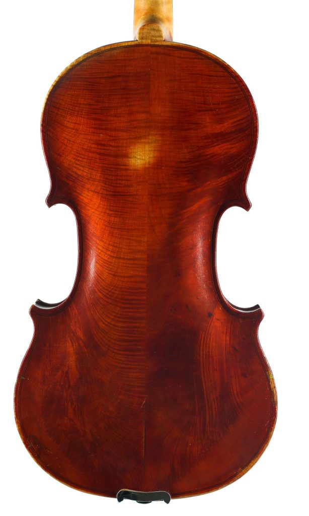 Violin by Walter H. Mayson, Manchester, 1898 — back