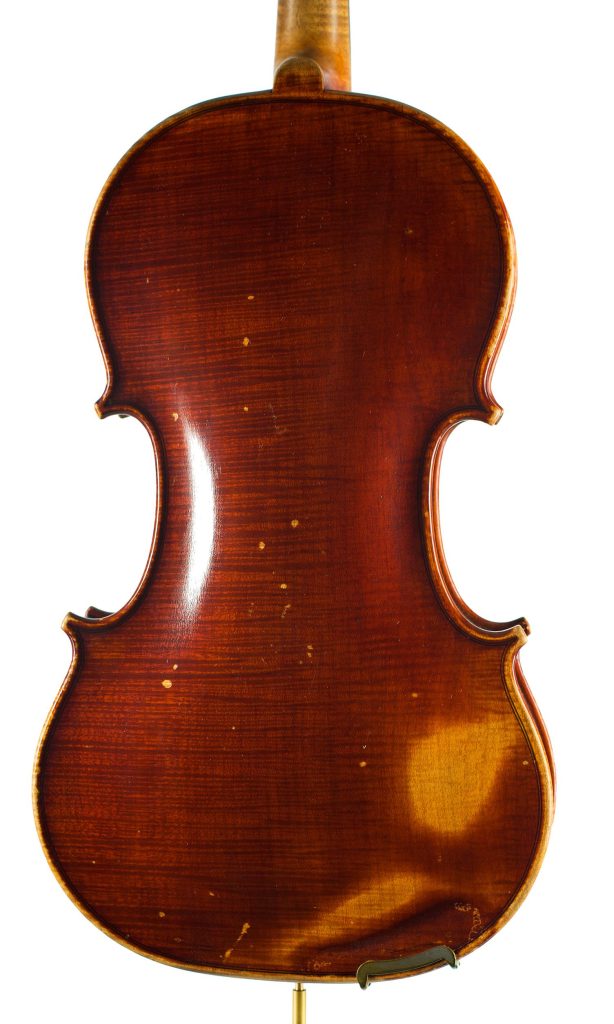 Violin by James Meek, Carlisle, 1893 — back