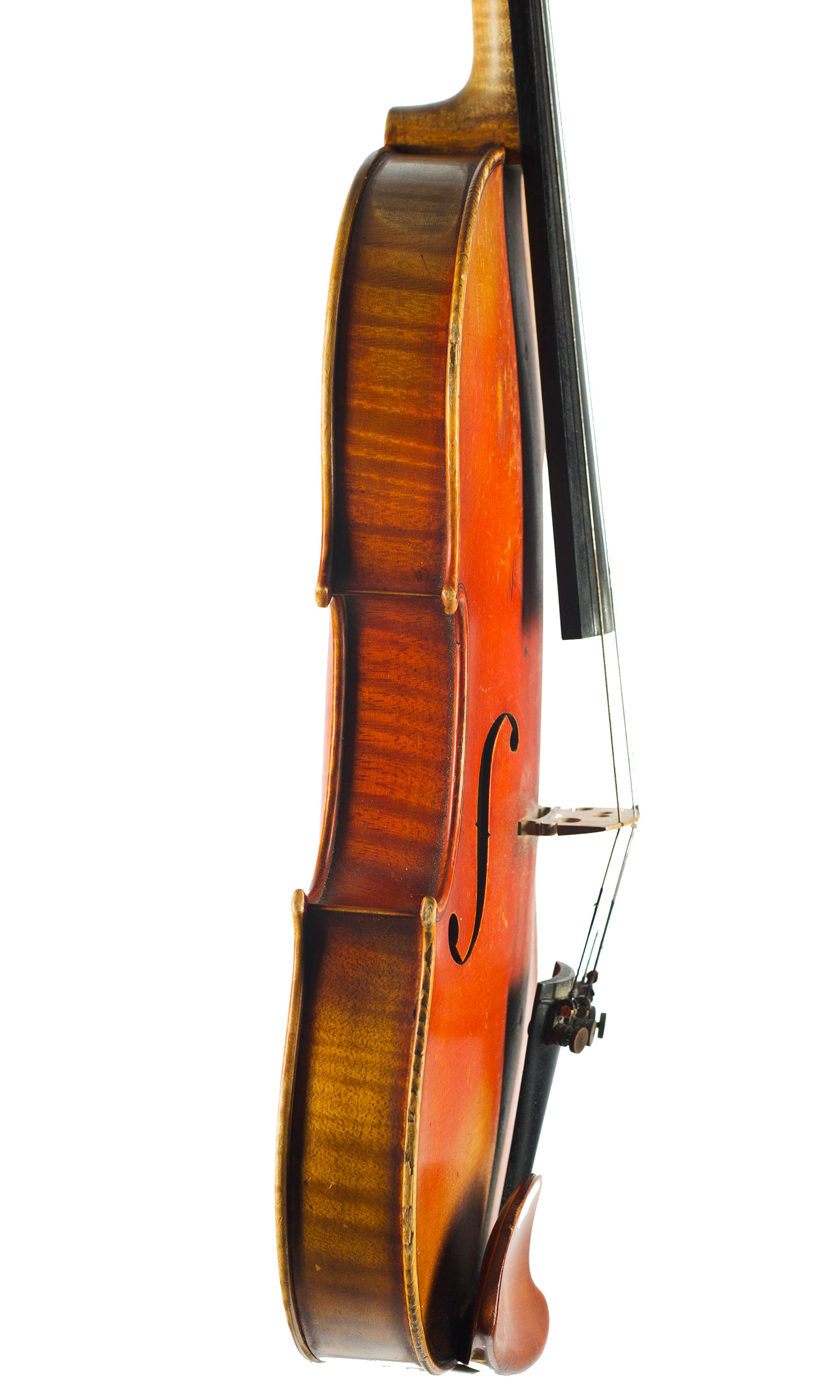 A violin by William E. Hill & Sons, London, circa 1887 — angled view, 80°