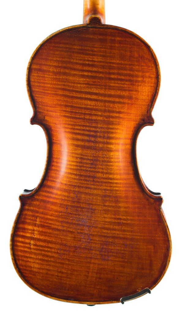Violin by H. J. Hamilton, Whiting Bay, 1913 over 100 years old — back