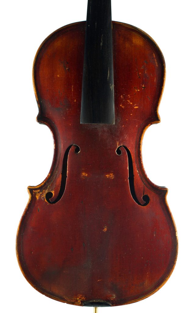 Violin by James Hardie, Edinburgh, 1885 — front