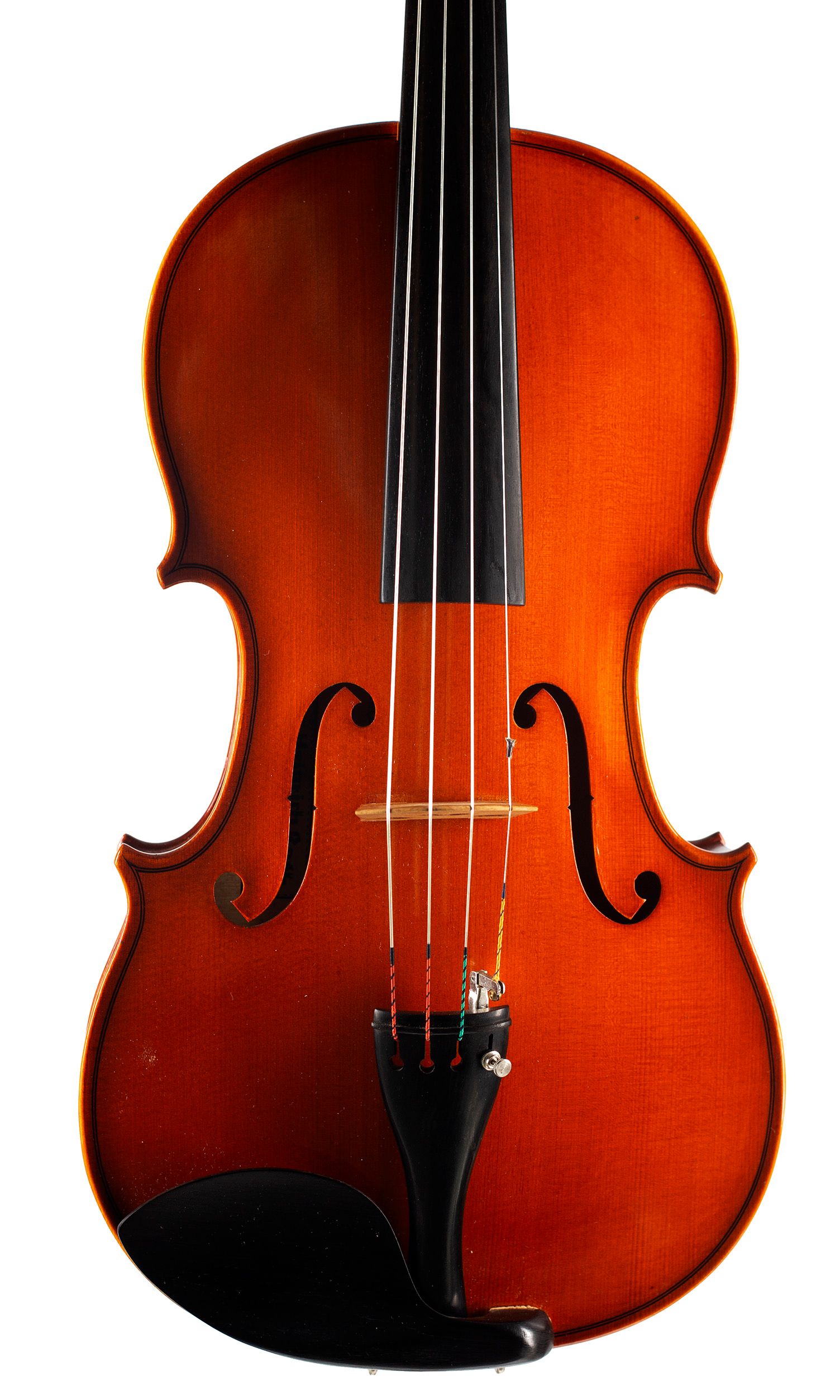 Viola, Workshop of Ernst Heinrich Roth, Bubenreuth, 1985 — angled view, 10°