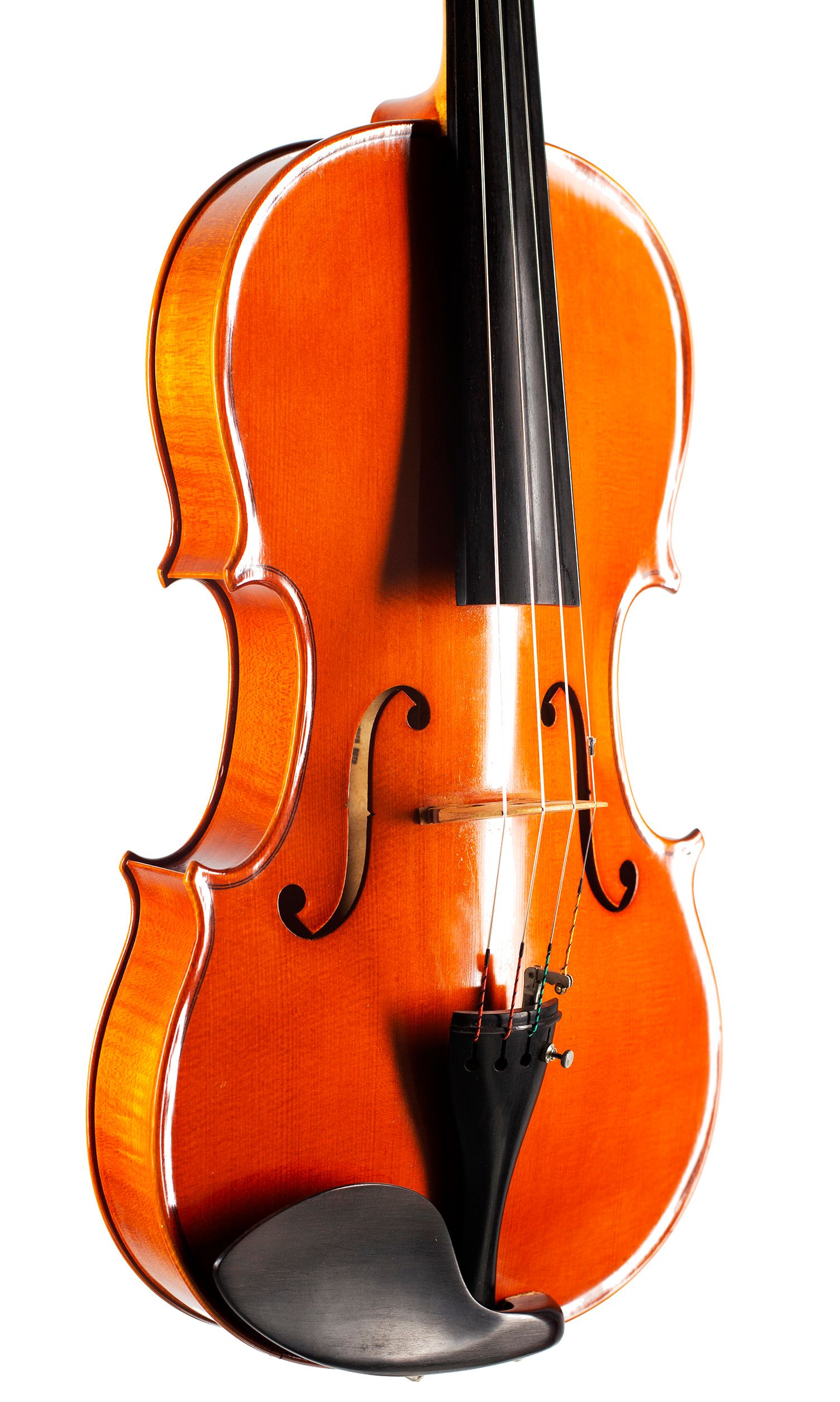 Viola, Workshop of Ernst Heinrich Roth, Bubenreuth, 1985 — angled view, 40°