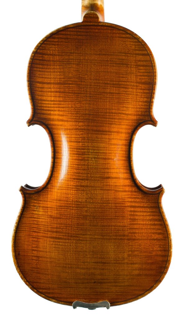 Violin by Paul Bisch, Mirecourt, 1942 — back