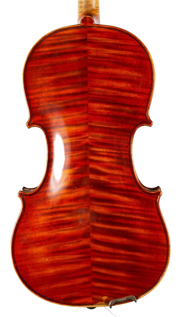 Violin, Workshop of Jerome Thibouville-Lamy, Mirecourt, circa 1930 — back