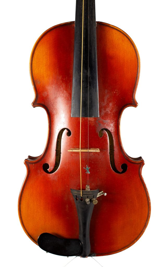 Violin, Workshop of Jerome Thibouville-Lamy, Mirecourt, circa 1930 — front