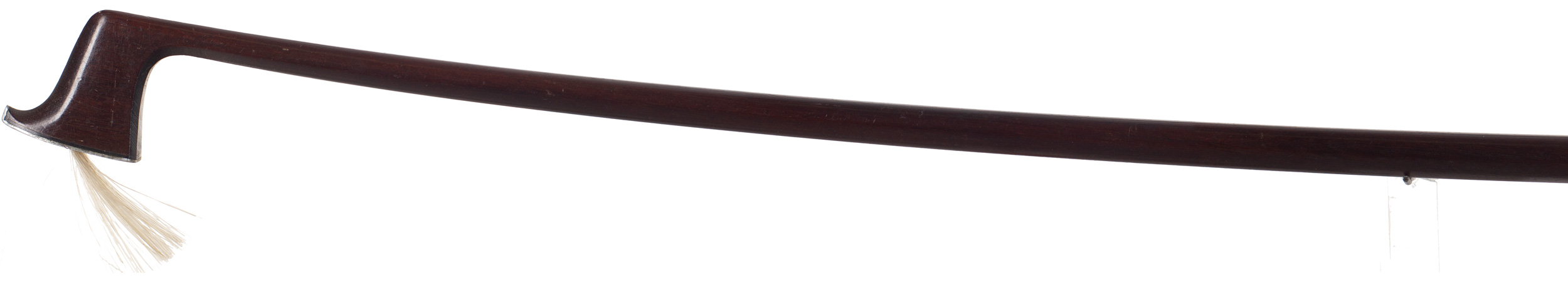 A silver-mounted viola bow by W. E. Hill & Sons, London, circa 1910 Over 100 years old — head