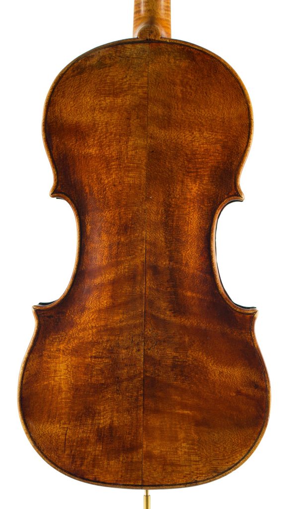 Violin by Joseph Gaffino, Paris, circa 1750 — back