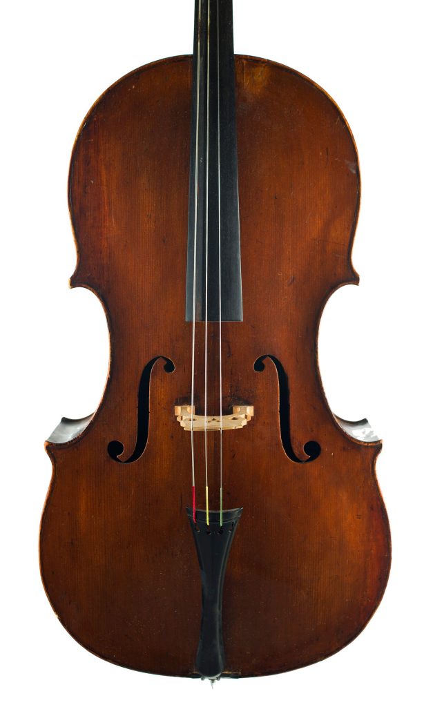 Cello by Thomas Kennedy, London, 1837 — front