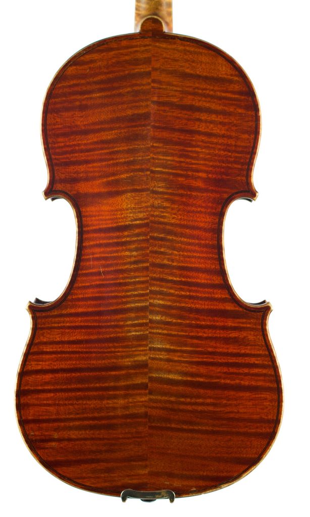 Violin by Chipot-Vuillaume, Mirecourt, 1899 — back
