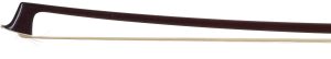 A silver-mounted violin bow by John Clutterbuck, Bicester — head and frog