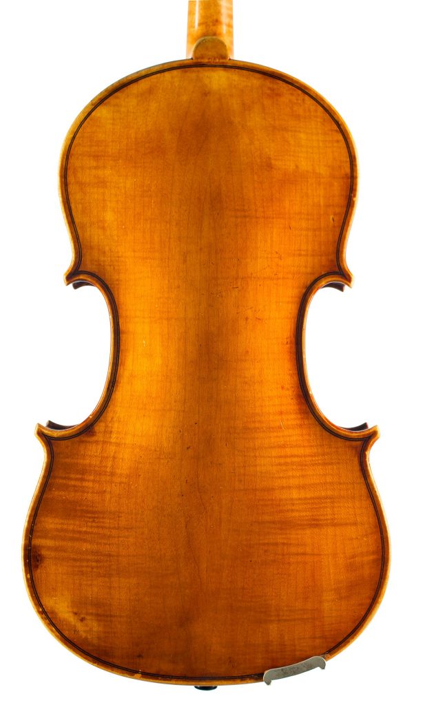 Viola by John Rae, London, 1915 — back