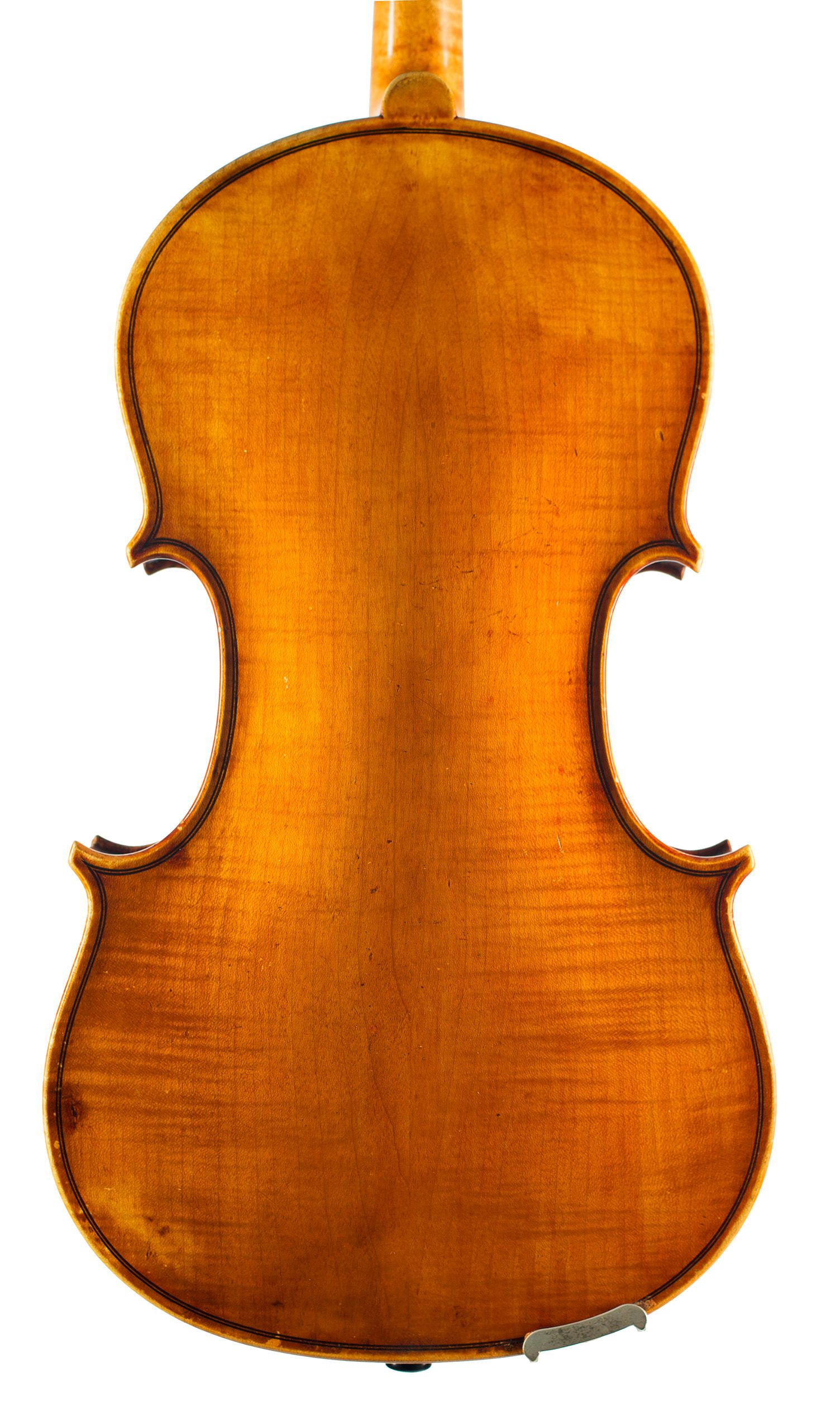Viola by John Rae, London, 1915 — back