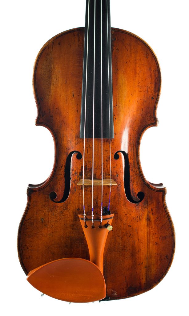 Violin by Charles and Samuel Thompson, London, circa 1770 — front