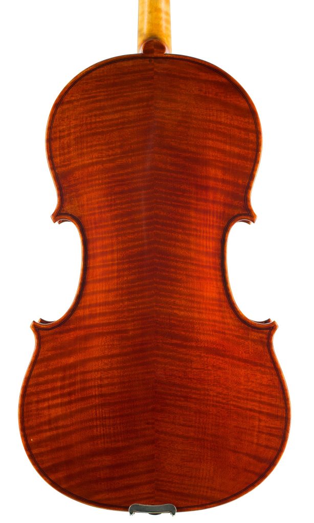 Viola by Rowan Armour-Brown, Warwick, 1984 — back