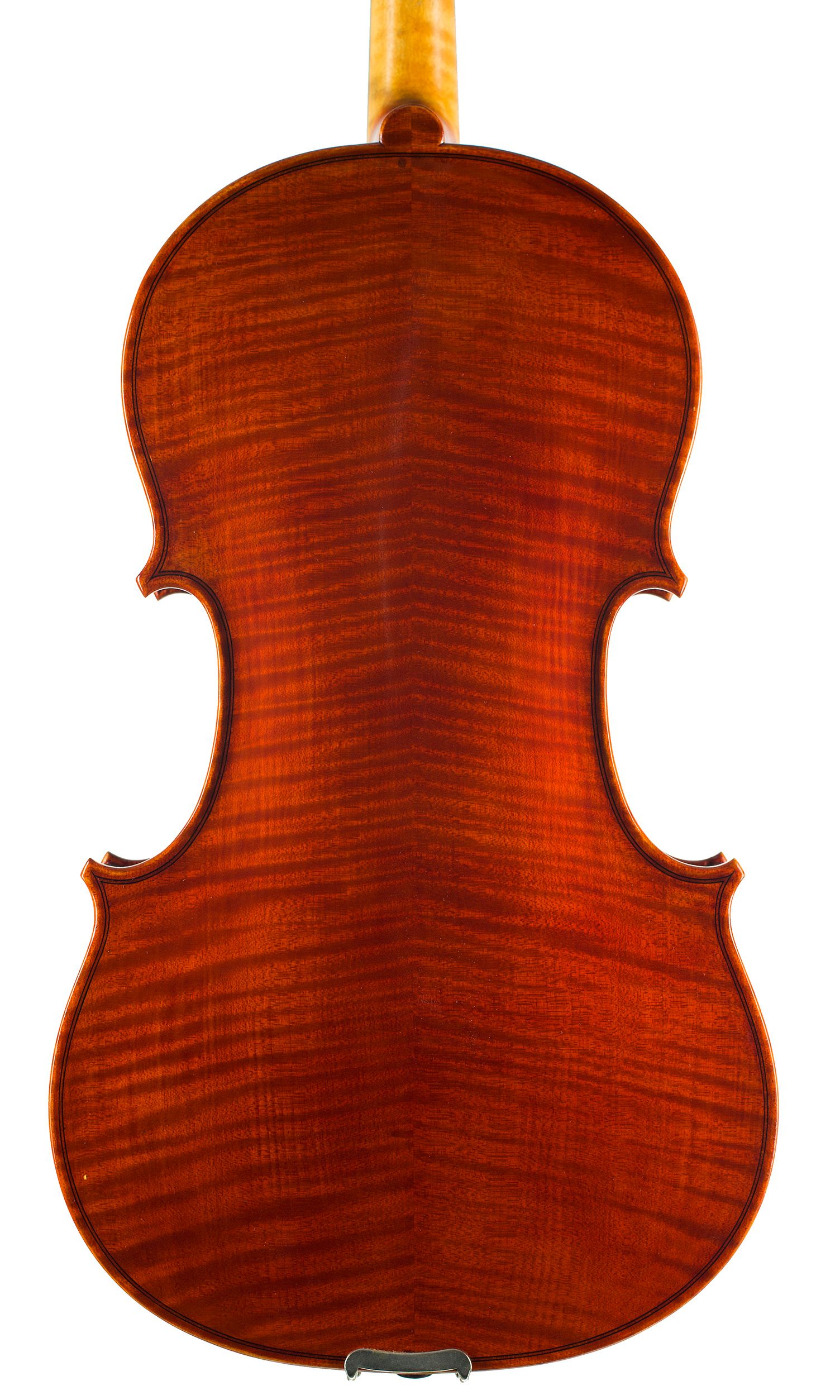 Viola by Rowan Armour-Brown, Warwick, 1984 — back