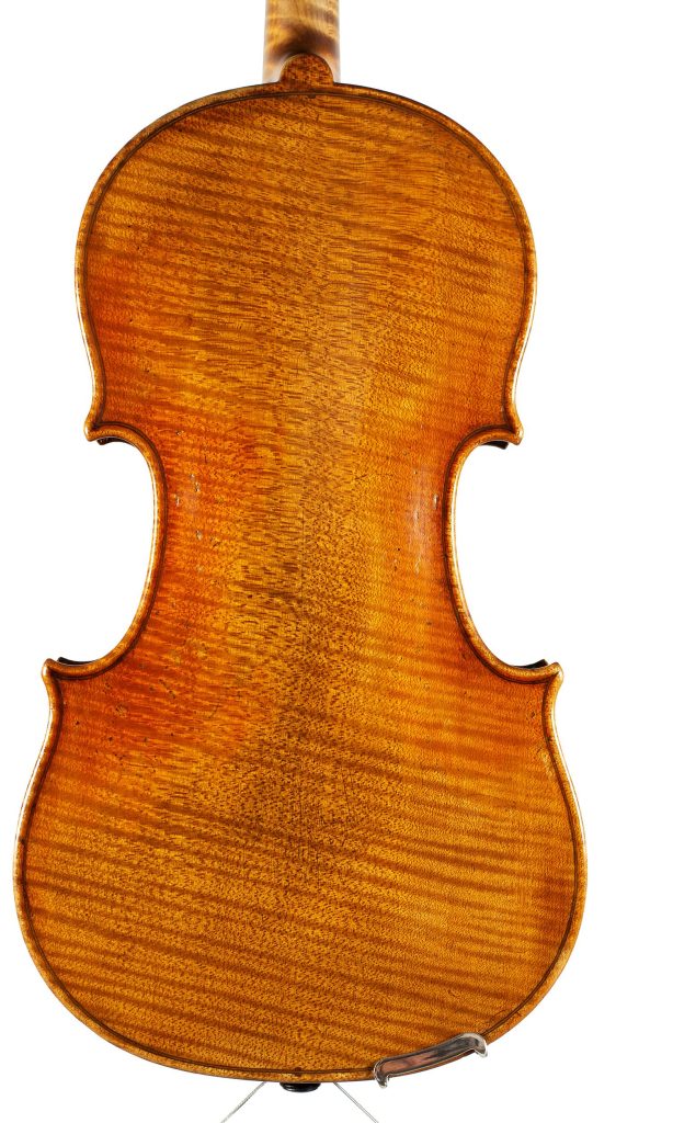 Violin, Circle of Joseph Bassot, Paris, circa 1800 — back