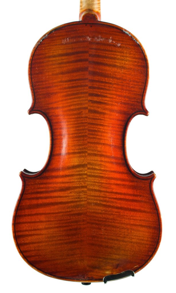 Violin by Marc Laberte, Mirecourt, first half of the 20th century — back