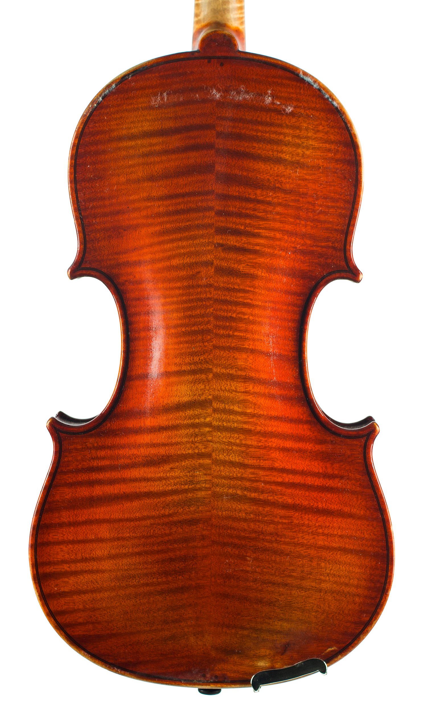 Violin by Marc Laberte, Mirecourt, first half of the 20th century — back