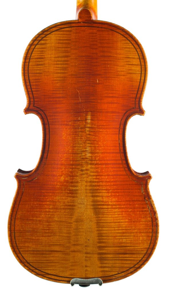 Violin, Workshop of Jerome Thibouville-Lamy, circa 1900 — back