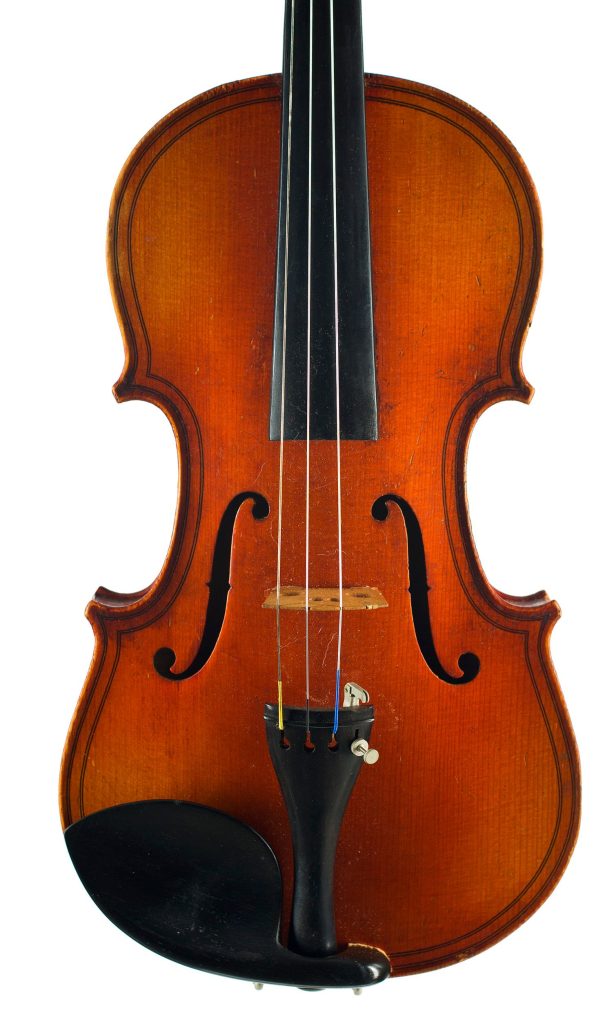 Violin, Workshop of Jerome Thibouville-Lamy, circa 1900 — front