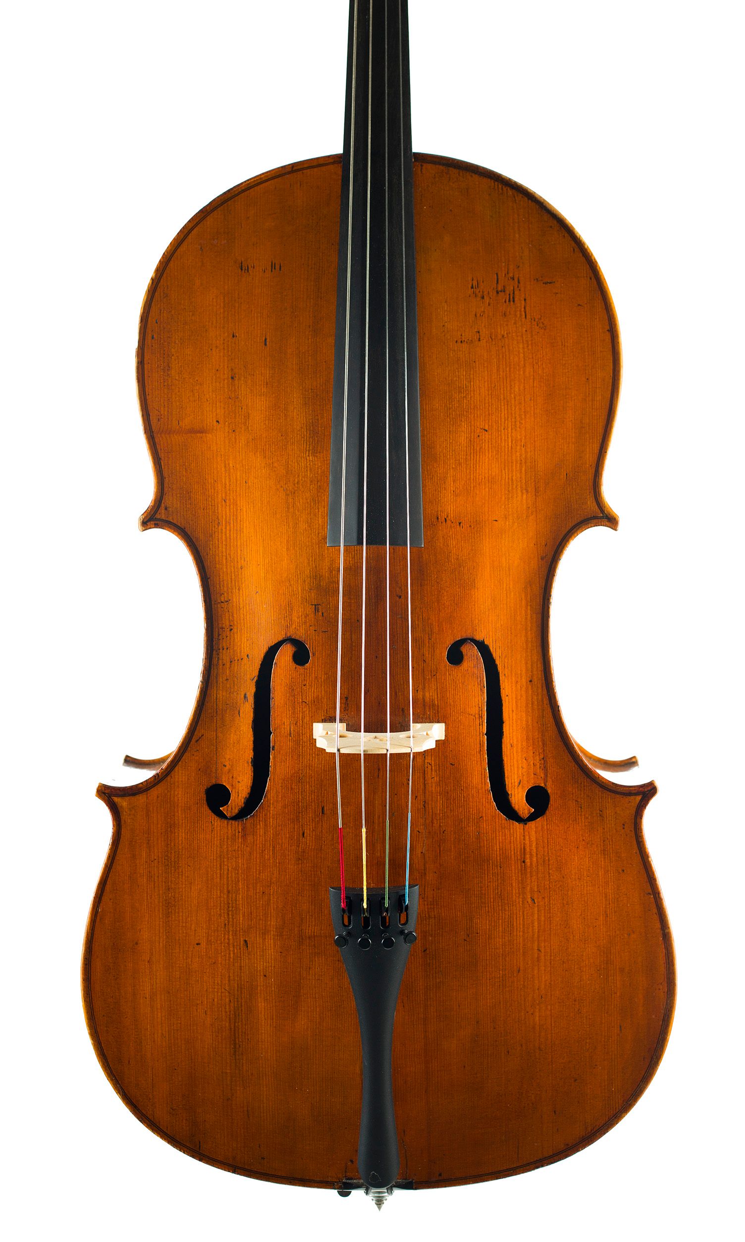 Cello by Thomas Kennedy, London, circa 1810 — front