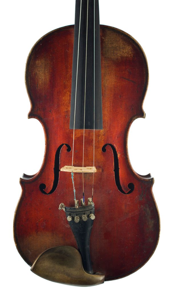 Violin by Frank Watson, Rochdale, 1909 — front