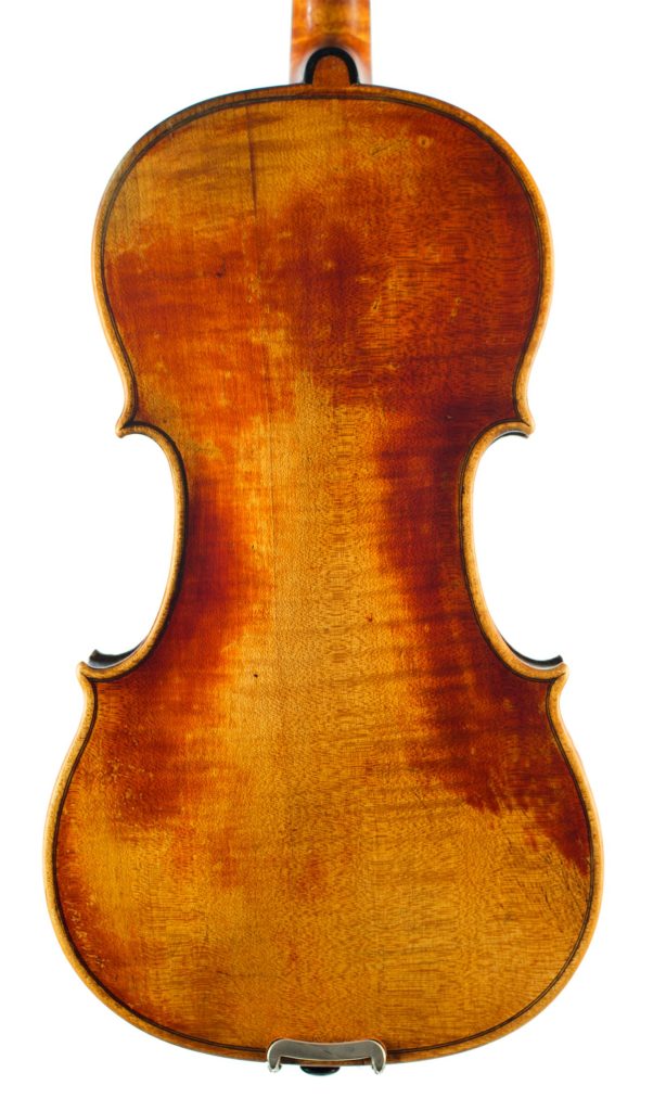 Violin by Jesse Dennis, London, circa 1830 — back