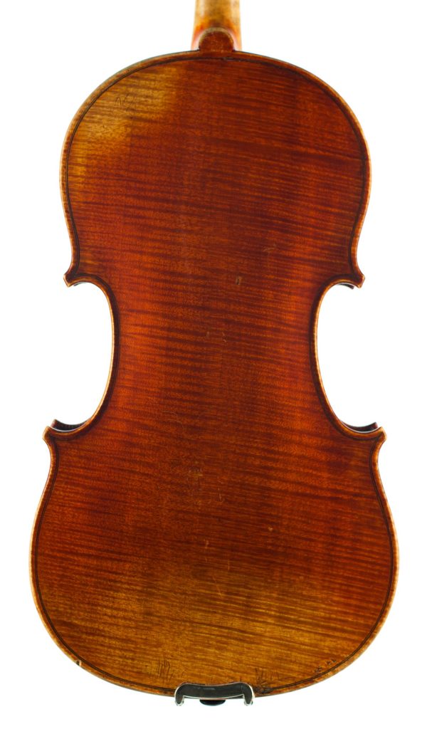 Violin, Workshop of Justin Derazey, Mirecourt, circa 1890 — back