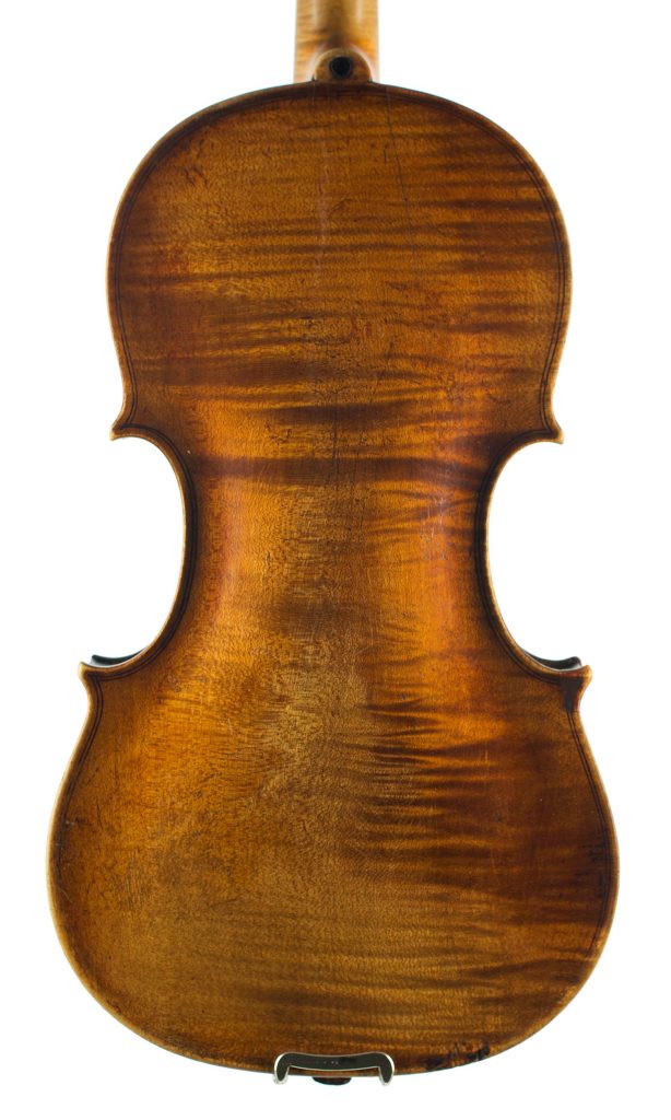 Violin, Workshop of Thomas Cahusac, London, 1776 — back