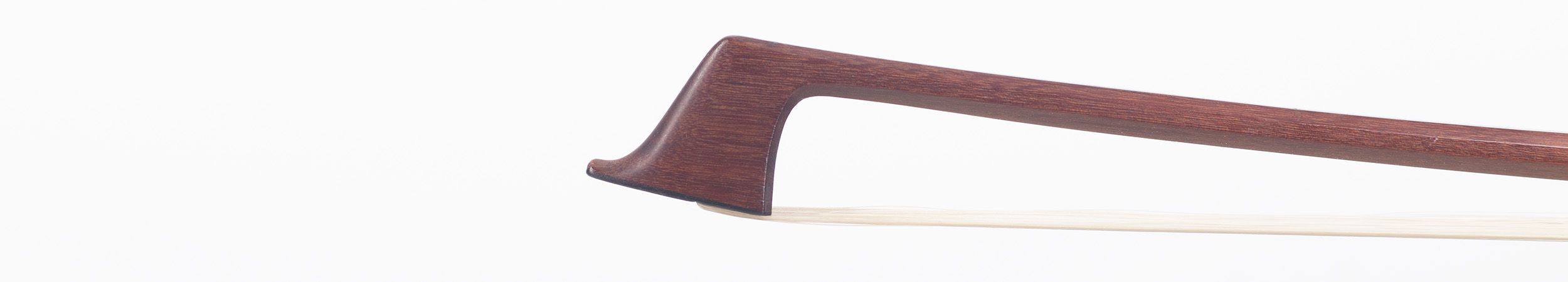 A silver-mounted cello bow by John Dodd, Kew — head