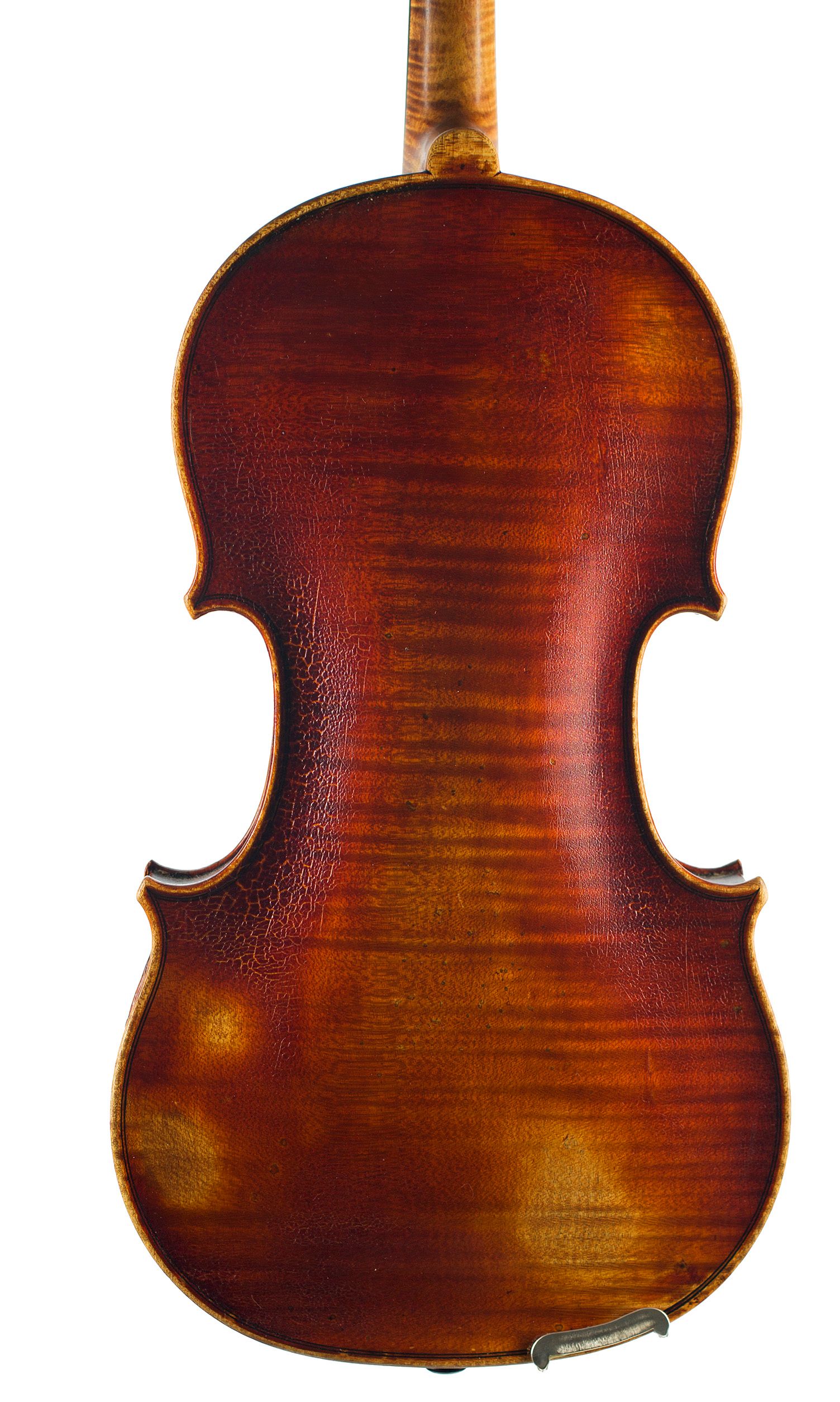 Violin, Workshop of Charles Enel, Paris, 1922 — back