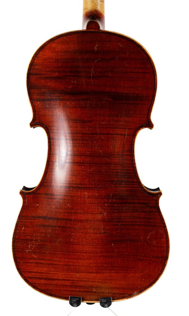 Violin, Workshop of Jerome Thibouville-Lamy, Mirecourt, circa 1910 — back