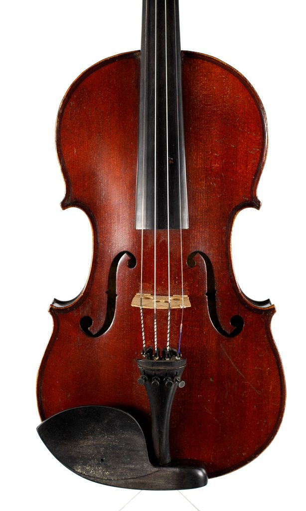 Violin, Workshop of Jerome Thibouville-Lamy, Mirecourt, circa 1910 — front