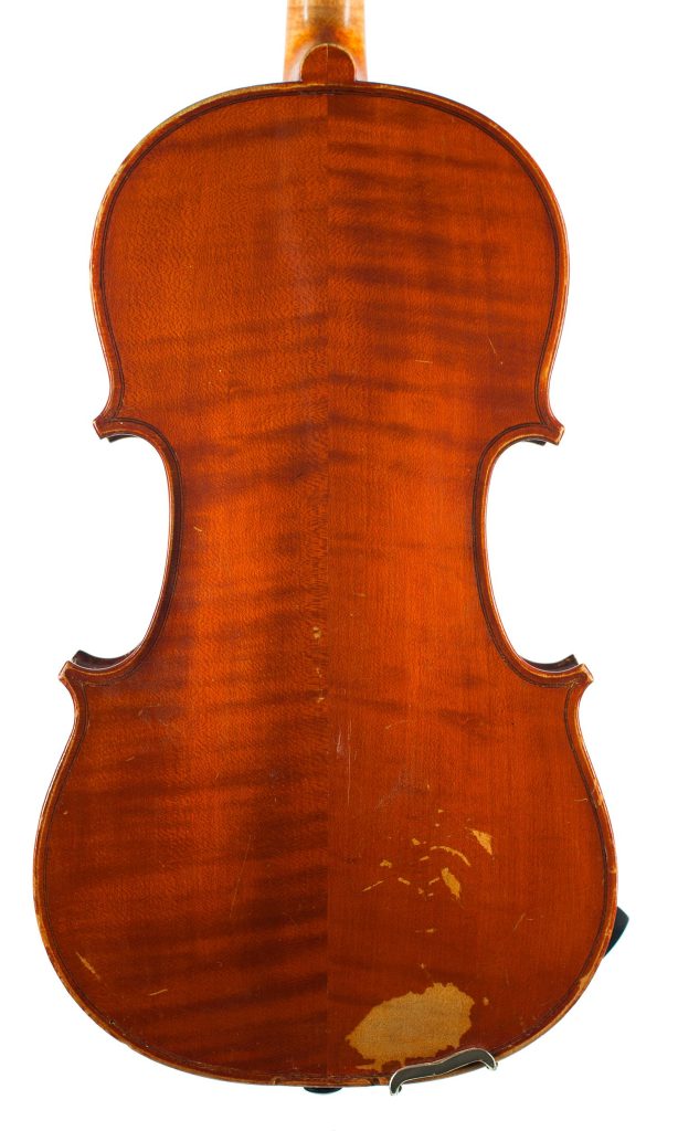 Violin, Workshop of Jerome Thibouville-Lamy, Mirecourt, circa 1900 — back