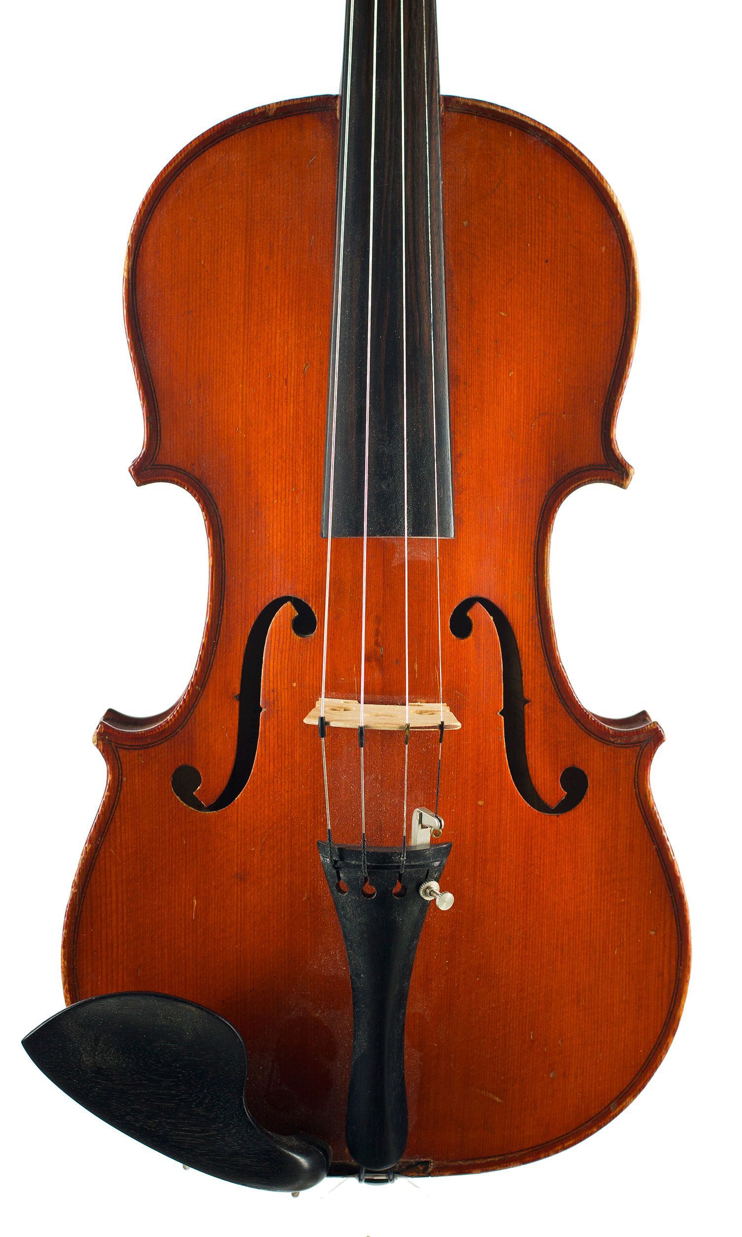 Violin, Workshop of Jerome Thibouville-Lamy, Mirecourt, circa 1900 — front
